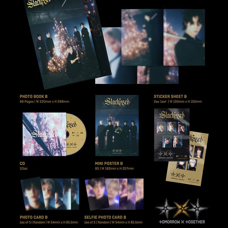 TXT - Japan 3rd album [Starkissed] (Limited Type B) + CD Japan